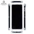 Coral Diagonal Split Galaxy Z Flip6 Clear Case